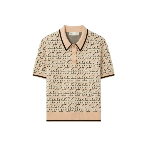 Tory Burch Поло Женское Абрикосовое