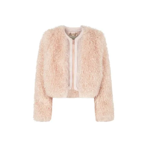 FENDI FW22 Куртки и пальто Женские Розовый