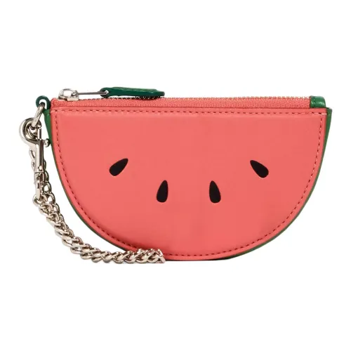 COACH Кожа Монетница Женская Красная