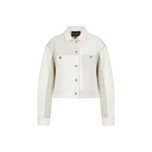 EMPORIO ARMANI Белые Женские Куртки