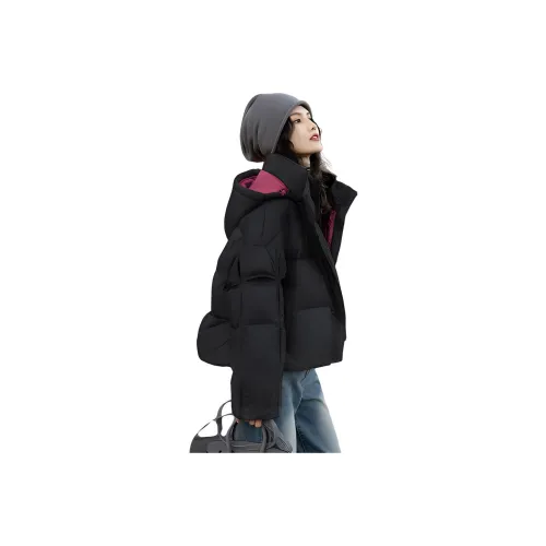 Itisf4 Пуховик Женские Черный