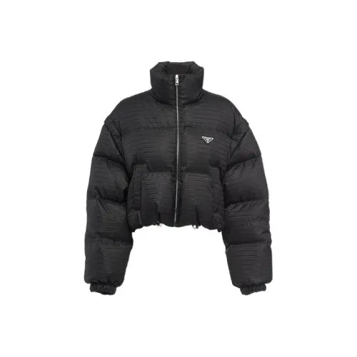 PRADA FW22 Пуховик Зимний Женский Черный