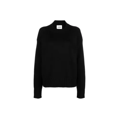 JIL SANDER Черный Женские Кашемировые Свитеры