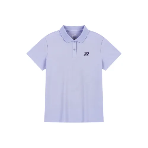 361° Поло Женское Светло-фиолетовое