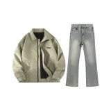 Мшисто-зеленый + Грязно-желтый