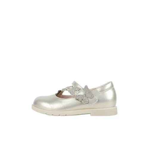 Dr.Kong Детская кожаная обувь Low Top Золото Kids