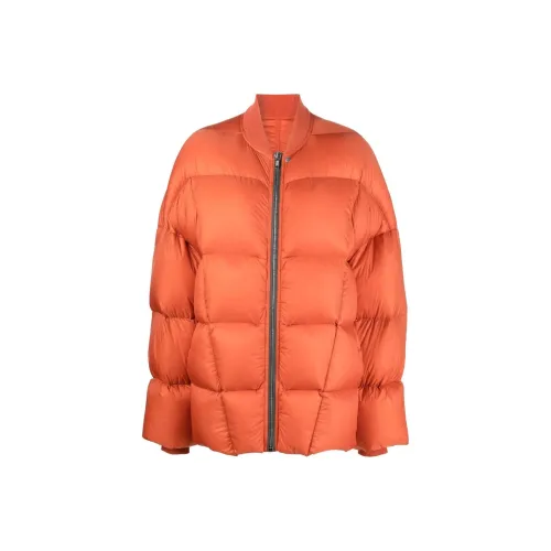 RICK OWENS совместный бренд RO Куртки Пальто Женские Оранжевые