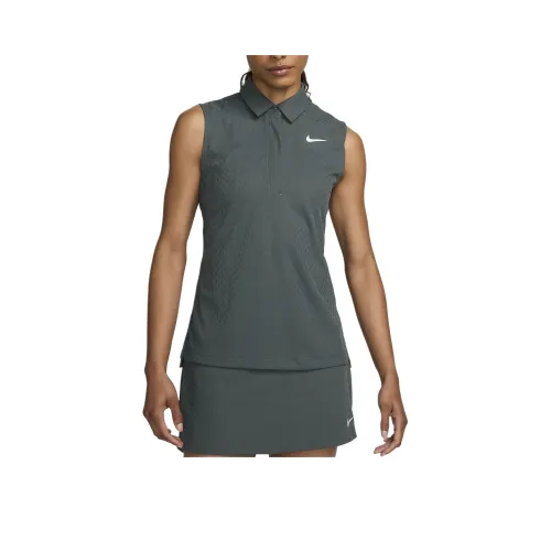 nike Dri Fit ADV Поло Женские Винтажный зеленый Белый