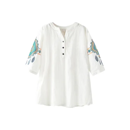 Cypress House Рубашка Женская Белая