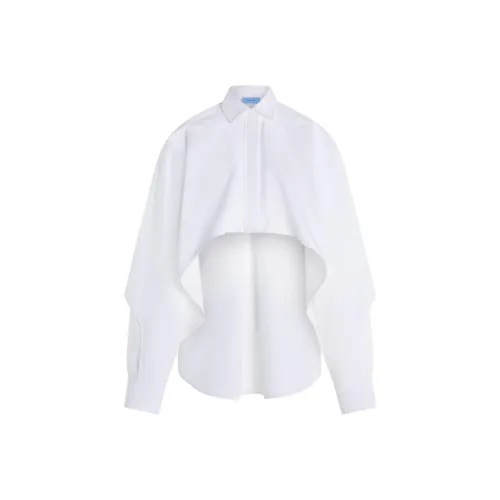 Mugler Белые Женские Рубашки
