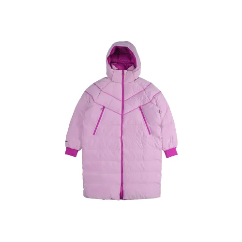 NIKE Ярко-фиолетовые Женские Пуховики