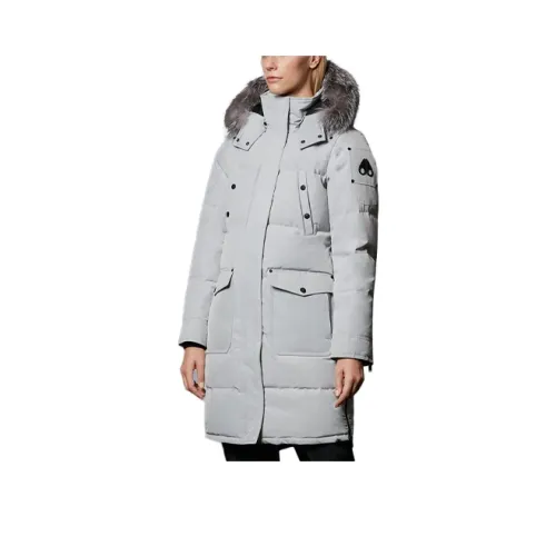 Moose Knuckles Пуховик Женские Birch Gray