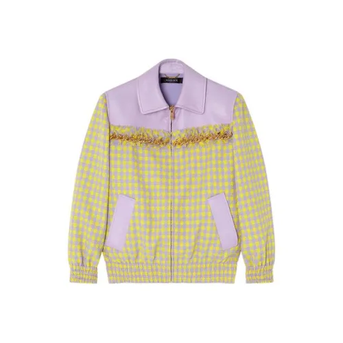 VERSACE Светло-фиолетовые Женские Куртки