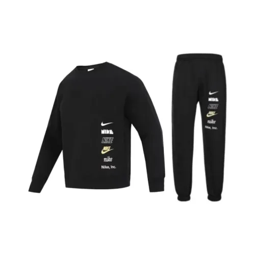 Nike Club Повседневная Спортивная Одежда Мужская Черная