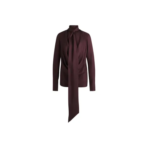Hugo Boss Рубашка Женская Бордовая