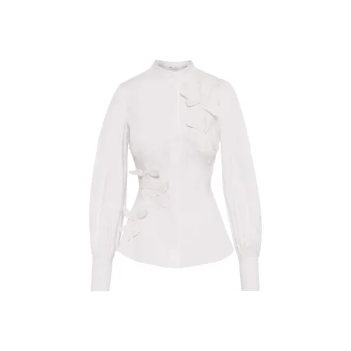 Oscar De La Renta FW24 Рубашка Женская Белая