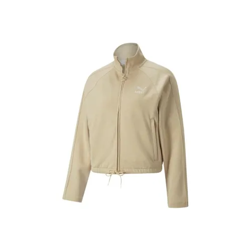 PUMA Fall 2022 T7 Collection Бежевые Женские Куртки