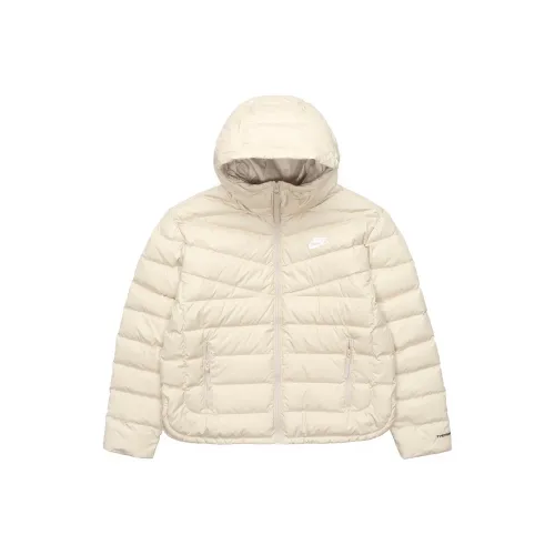 NIKE Бежевые Женские Пуховики