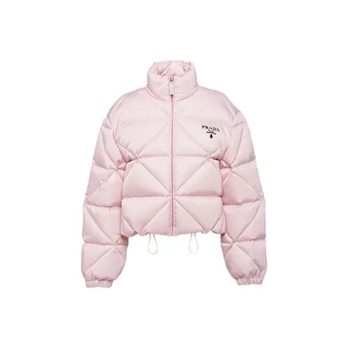 PRADA Розовые Женские Пуховики