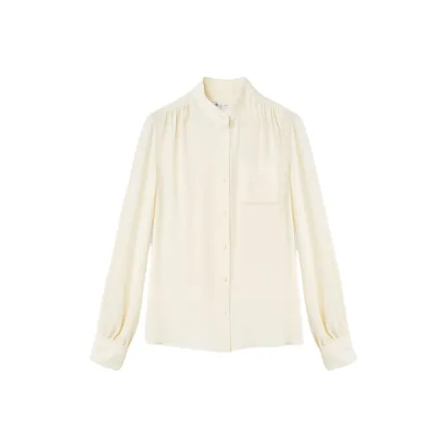 Loro Piana Рубашка Женская Естественный Айвори