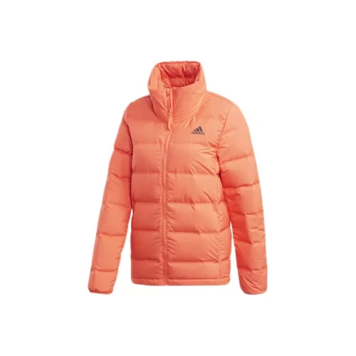 Adidas Пуховик Зимний Женский Deep Кораллово-Розовый