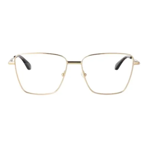 Alexander McQueen Металл Бабочка Оправы для очков Унисекс Золото