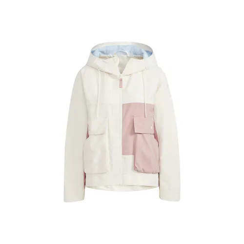 ADIDAS NEO Куртка Осенняя Женская Фиолетово-Розовая