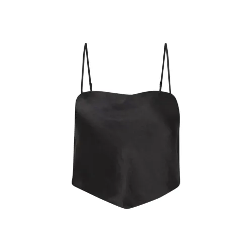 ARITZIA Sunday Best Elektra Satin Топ на бретелях Женский Черный