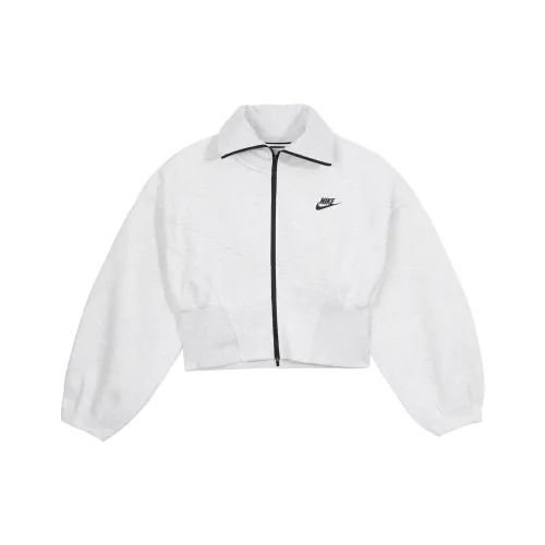 NIKE Sportswear Tech Fleece Светло-серый Женские Куртки