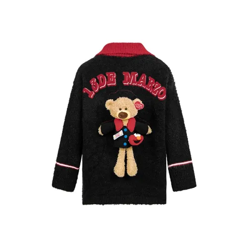 13 DEMARZO Sesame Street New Joint Series Черная унисекс куртка