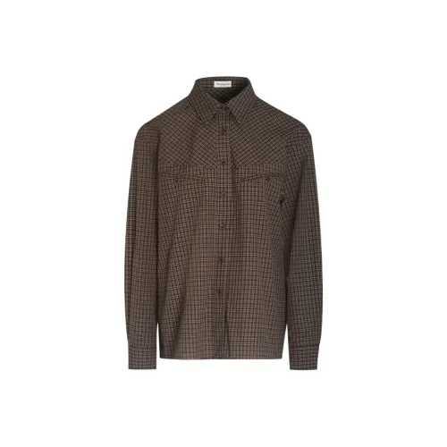 Little Pull Рубашка Женская Кофейная Клетка