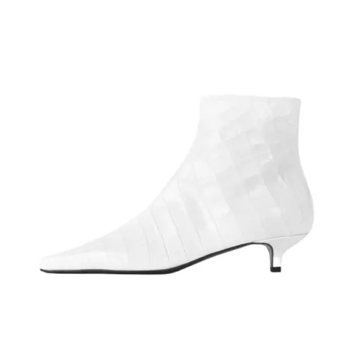 TOTEME Ботильоны 4CM Женские Белые