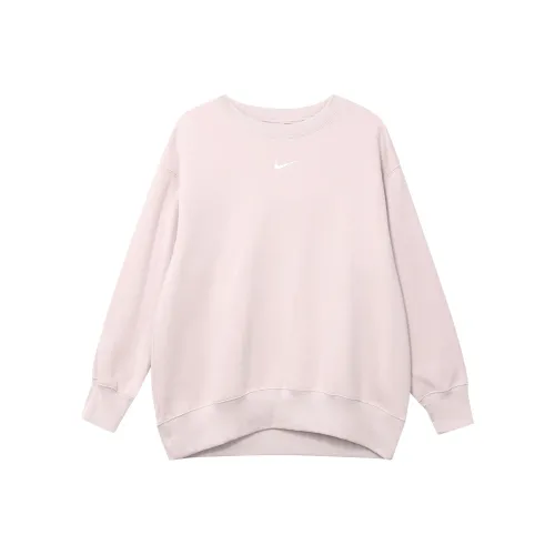 NIKE Серо-фиолетовые Женские Свитшоты