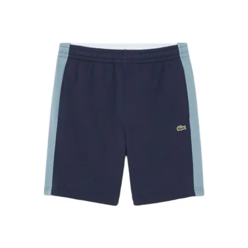 LACOSTE SS25 Повседневные шорты Мужские Морской синий Синий Светло-синий