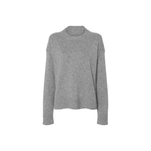 JIL SANDER Средне-серый Женские кашемировые свитеры