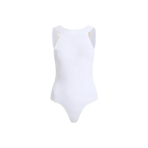 KHAITE PF24 The CAMPAGNA BODYSUIT Комбинезон Женские Цвет Глазурь Глазурь