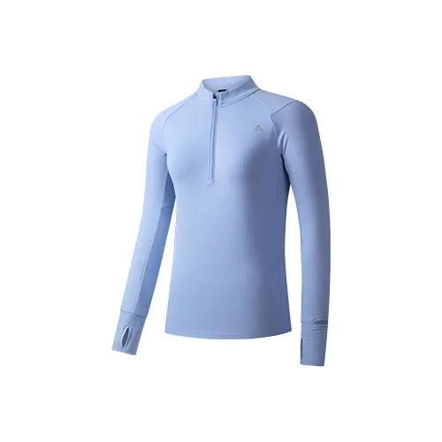 361° RUNNING Collection Т-рубашка Женская Пурпурный цвет Горы Закат Пурпурный цвет Горы Закат