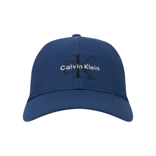 CALVIN KLEIN Хлопок Кепки Унисекс Морской Синий
