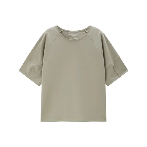 Giordano Реглан-рукав Т-рубашка Женская