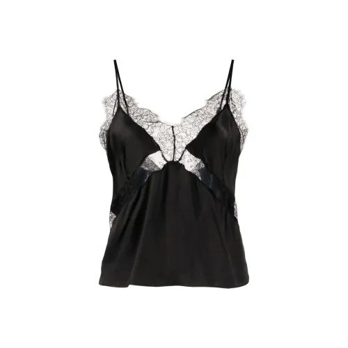 Anine Bing Топ на бретелях Женский Черный