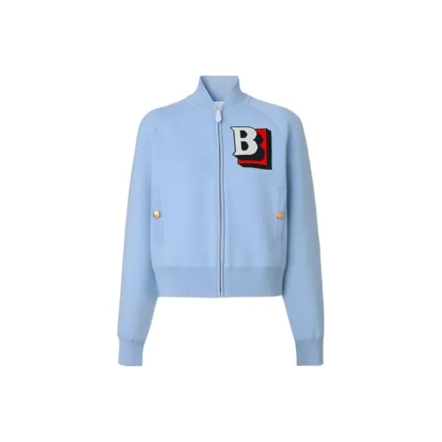 Burberry SS22 Куртки и Пальто Женские Светло-Синий