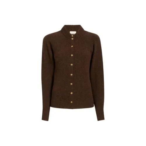 KHAITE Трикотаж Женский Каштановый