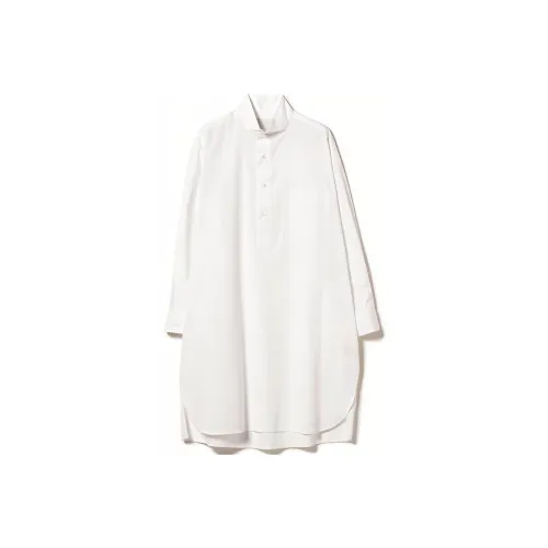 BEAMS Demi Luxe Рубашка Женская Белая