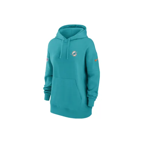 NIKE Бирюзовый Женские Свитшоты