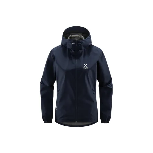 HAGLÖFS Betula Gtx Куртка Куртки Пальто Женские Синий