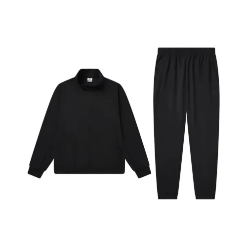 PEAK Бег Одежда Наборы Мужской Черный