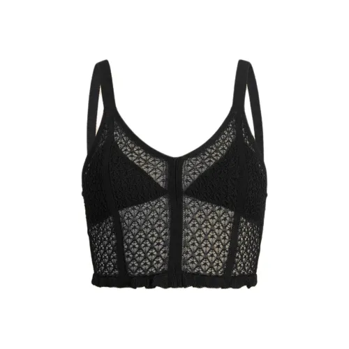 KHAITE PF24 The FELI Bustier Топ на бретелях Женский Черный Черный