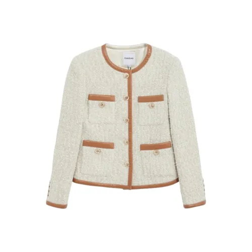 BEBE FW23 Куртки и Пальто Женские Бежевые