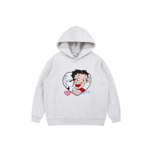Betty Boop Серый Женские Свитшоты