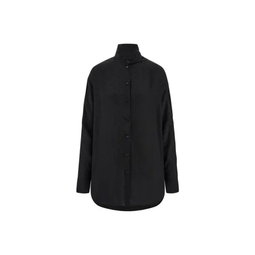 Ferragamo FW24 Рубашка Женская Черная